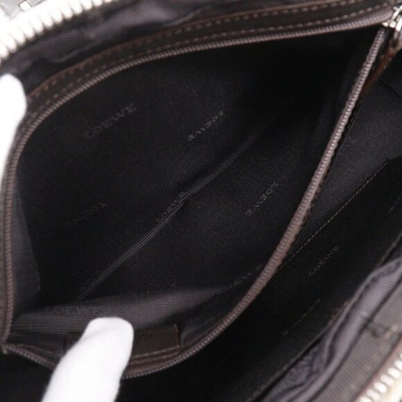 LOEWE Sender Tote Bag anagram Handbag beige canvas Women - Picture 10 of 12